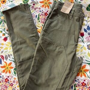 Patagonia Olive Green Women's Pants - slim long